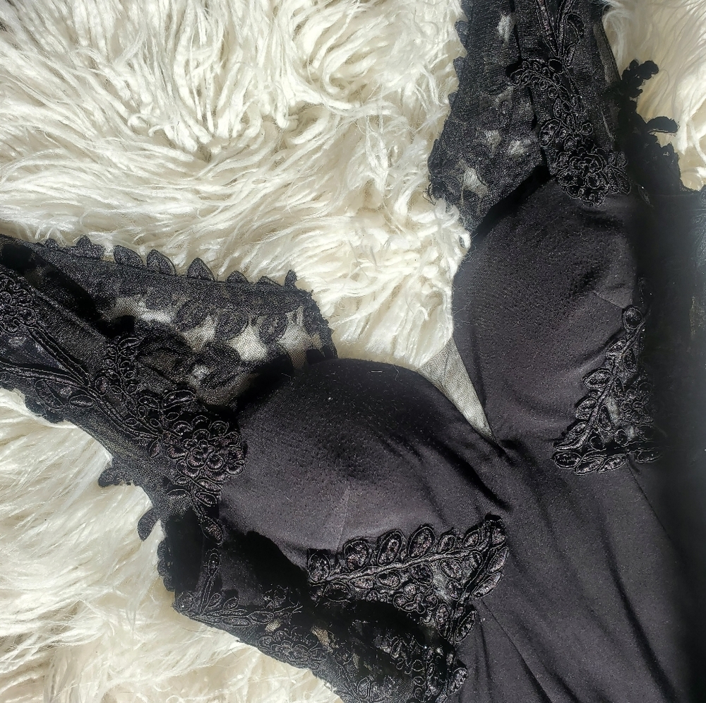 Black ball gown/prom dress